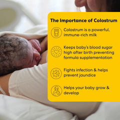 Medela kit en uso con madre administrando calostro de forma ordenada