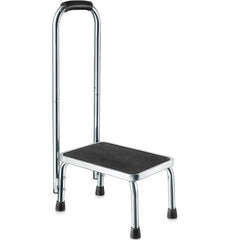 Medical king vista frontal del taburete con asidero, muestra estabilidad y diseño