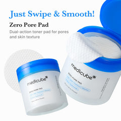 medicube detalle del lado grabado para exfoliación eficaz