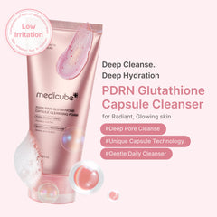 medicube dispensador y espuma ligera que facilita limpieza suave