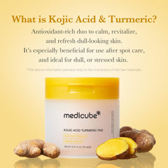 medicube pad en uso sobre rostro, aplicación uniforme y rápida