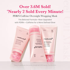 medicube gel perla rosa en primer plano que revela textura hidratante