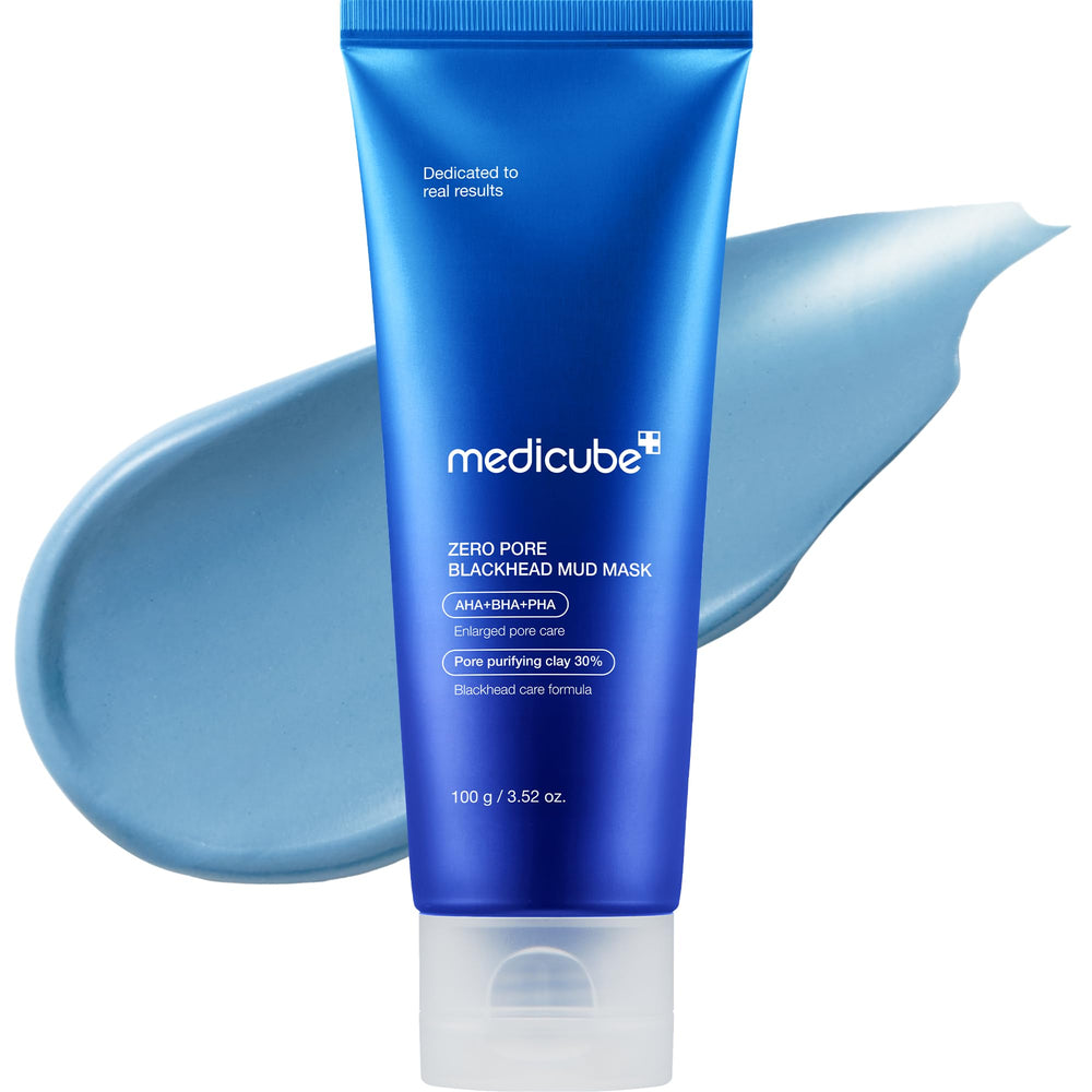 medicube mascarilla frontal del envase mostrando diseño y beneficio purificante