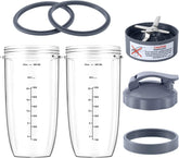MEET JUICE vaso frontal 32oz mostrando capacidad y durabilidad