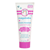 Megababe envase frontal mostrando diseño y tamaño práctico