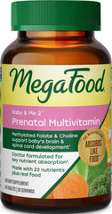MegaFood frasco frontal mostrando diseño y beneficios claros