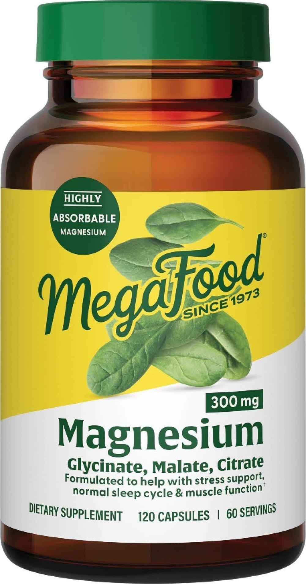 MegaFood frente del envase mostrando nombre y beneficio de absorción