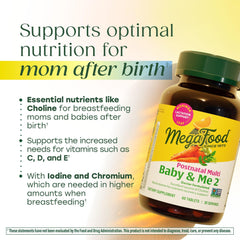 MegaFood hoja de moringa, ingrediente natural para apoyo a la lactancia