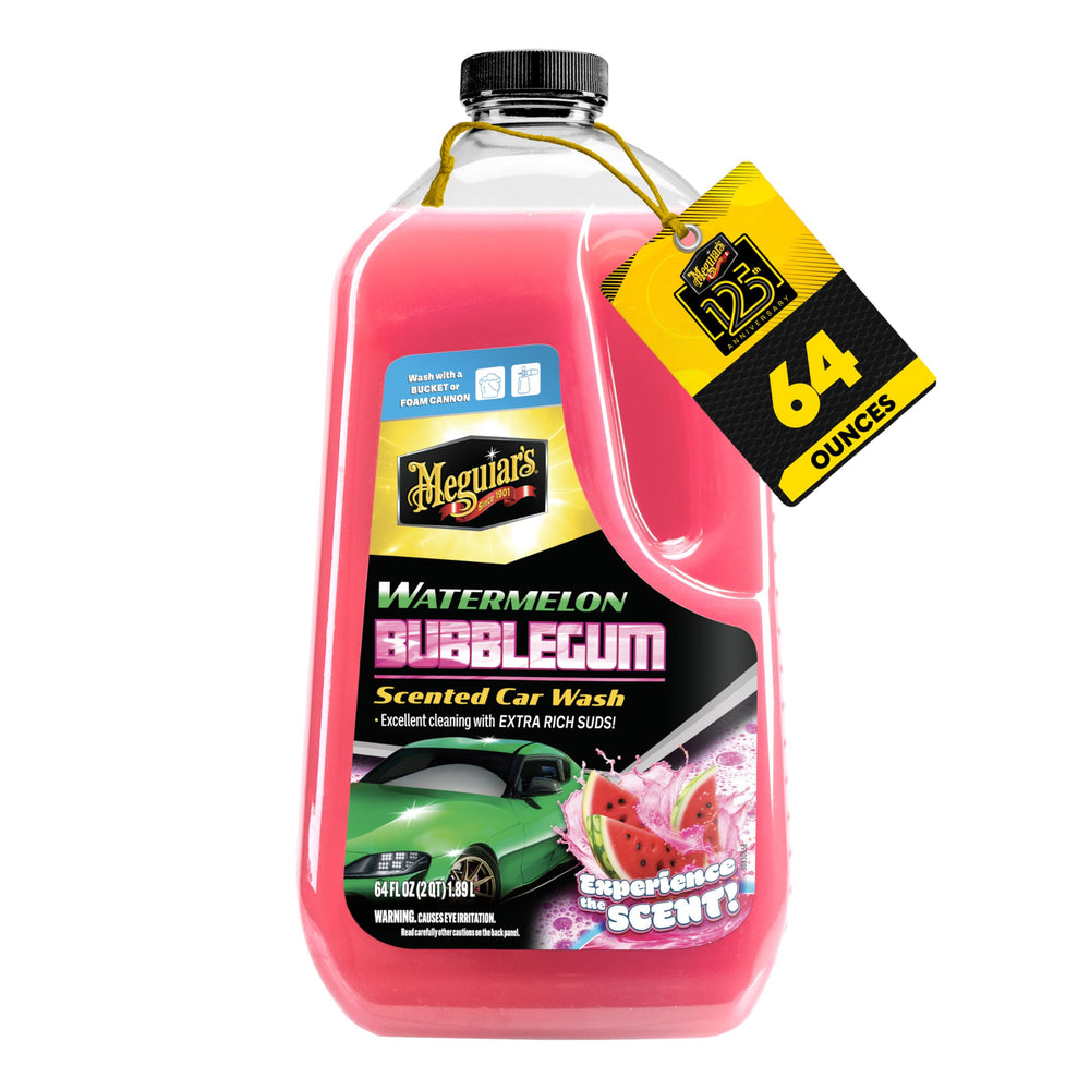 Meguiar's botella frontal 64 oz con aroma sandía chicle y limpieza eficaz