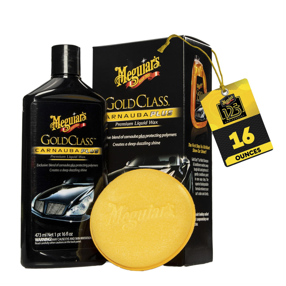 Meguiar's envase frontal 16 oz mostrando diseño y beneficio de protección