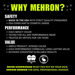 Mehron Skin Prep Pro gota y textura clara que facilita aplicación