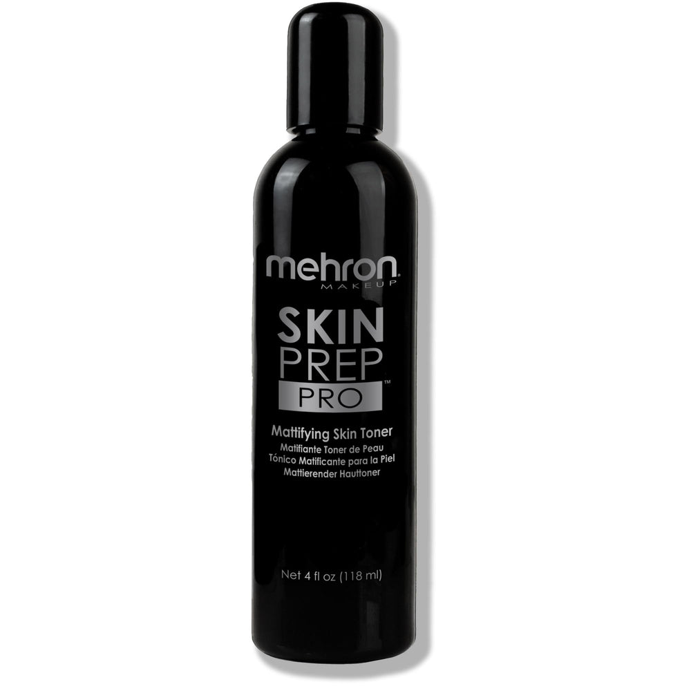 Mehron Skin Prep Pro botella frontal mostrando presentación profesional