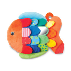 Melissa & Doug pez frontal mostrando colores brillantes y sonrisa amigable