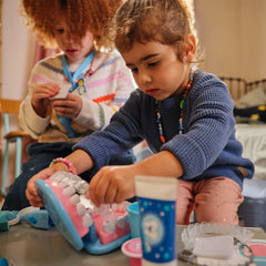 Melissa & Doug dientes sobredimensionados con muelas extraíbles para práctica segura