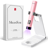 MelodySusie P-ART01R frente con soporte mostrando estabilidad y control