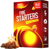 Melt Candle Company pack frontal que muestra 160 unidades y facilidad de transporte