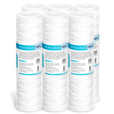 Membrane Solutions pack de 6 cartuchos 5 micras protegiendo tuberías