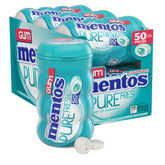 Mentos bote frente mostrando el diseño curvo y facilidad para llevar