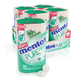 Mentos bote frontal Spearmint muestra diseño y frescura