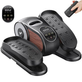 MERACH vista frontal de la elíptica compacta para ejercicio sentado y ahorro de espacio