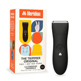 MERIDIAN recortadora frontal mostrando diseño Onyx y control cómodo