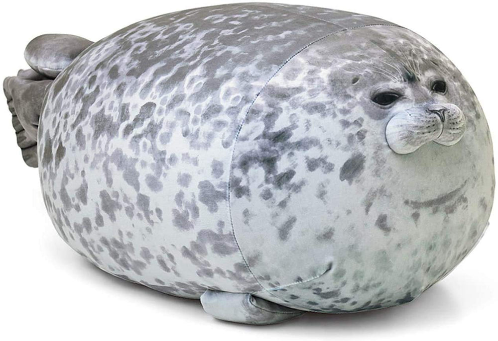 MerryXD seal pillow front view showing cuddly shape and comfort