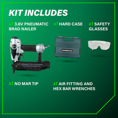 Metabo HPT selector de actuación para cambiar entre modos bump y secuencial