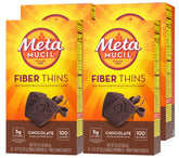 Metamucil empaque frontal chocolate muestra 48 porciones y conveniencia