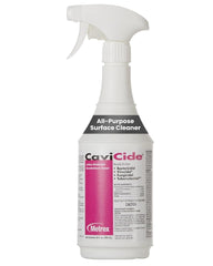 Metrex CaviCide vista frontal del envase, fácil identificación y acceso rápido