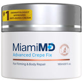 MiamiMD envase frontal mostrando crema reafirmante para piel firme