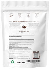 Micro Ingredients cápsula blanda en primer plano fácil de tragar y textura suave