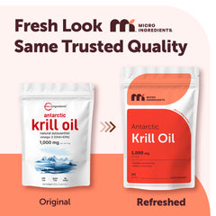 Micro Ingredients textura del aceite de kril en extracción y calidad visible