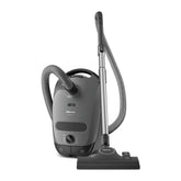 Miele Classic C1 frontal mostrando diseño compacto y maniobrabilidad