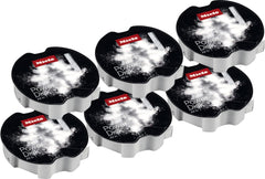 Miele PowerDisk frente del pack mostrando seis discos y conveniencia