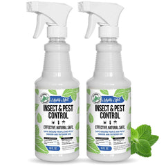 Mighty Mint frente del envase que muestra botella de 16 oz y etiqueta clara
