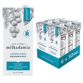 milkadamia frente del envase mostrando etiqueta y formato pack