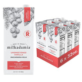 Milkadamia envase frontal 946 ml mostrando marca y diseño atractivo