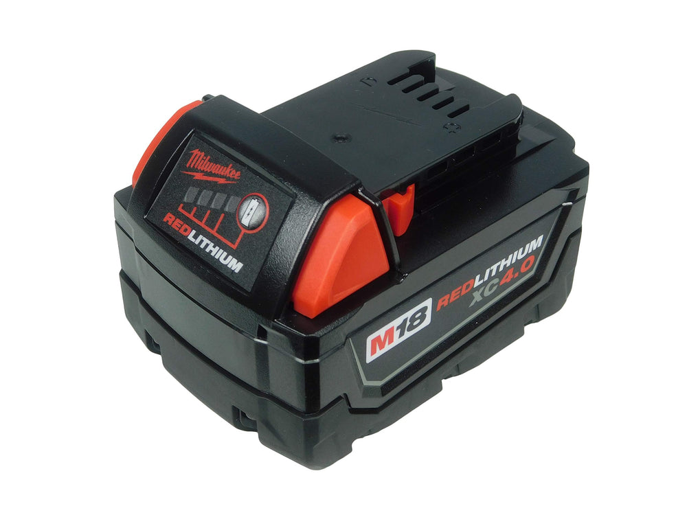 Milwaukee pack M18 48-11-1840 frontal mostrando diseño robusto y más autonomía