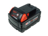 Milwaukee pack M18 48-11-1840 frontal mostrando diseño robusto y más autonomía
