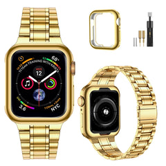 MioHHR frente de la correa de acero elegante y compatible Apple Watch