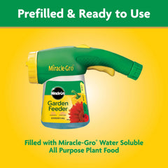 Miracle‑Gro detalle del frasco con fertilizante soluble visible