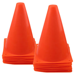 Mirepty frente del paquete con 12 conos naranja, visibilidad para entrenamientos