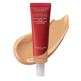 MISSHA envase frontal mostrando diseño y protección SPF