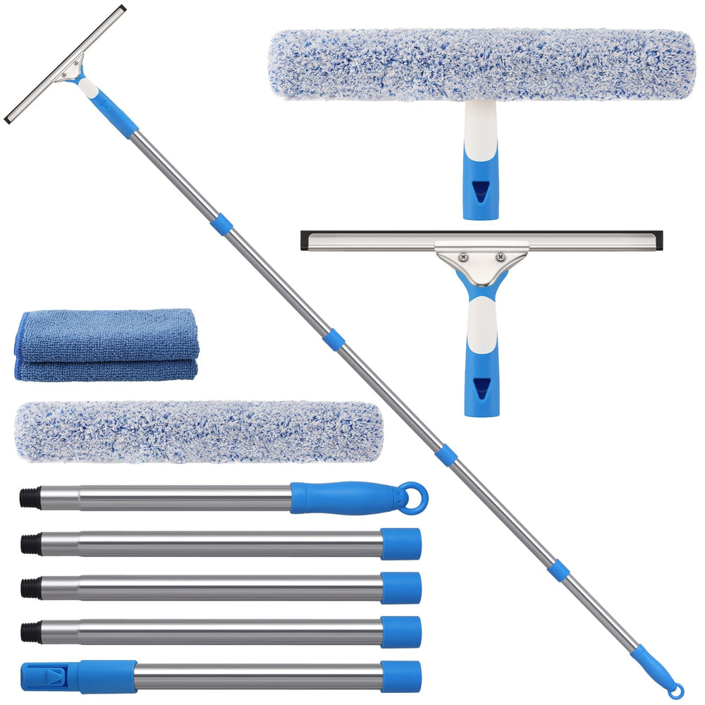 Mitclear vista frontal del kit mostrando piezas y beneficios de alcance
