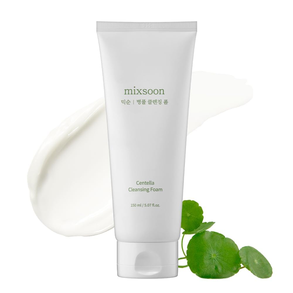 mixsoon envase frontal mostrando diseño y volumen 150 ml, ideal para rutina diaria
