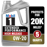 Mobil 1 envase frontal 5 qt mostrando presentación y durabilidad