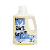 Molly's Suds botella frontal Ocean Mist mostrando envase y beneficio limpieza suave