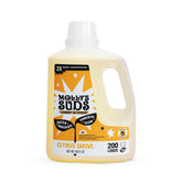 Molly's Suds frente del envase mostrando diseño y capacidad 100 oz