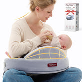 Momcozy almohada frontal mostrando forma ergonómica y soporte cómodo