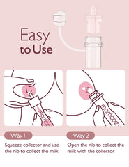 Momcozy estuche portátil abierto guarda colectores higiénicamente
